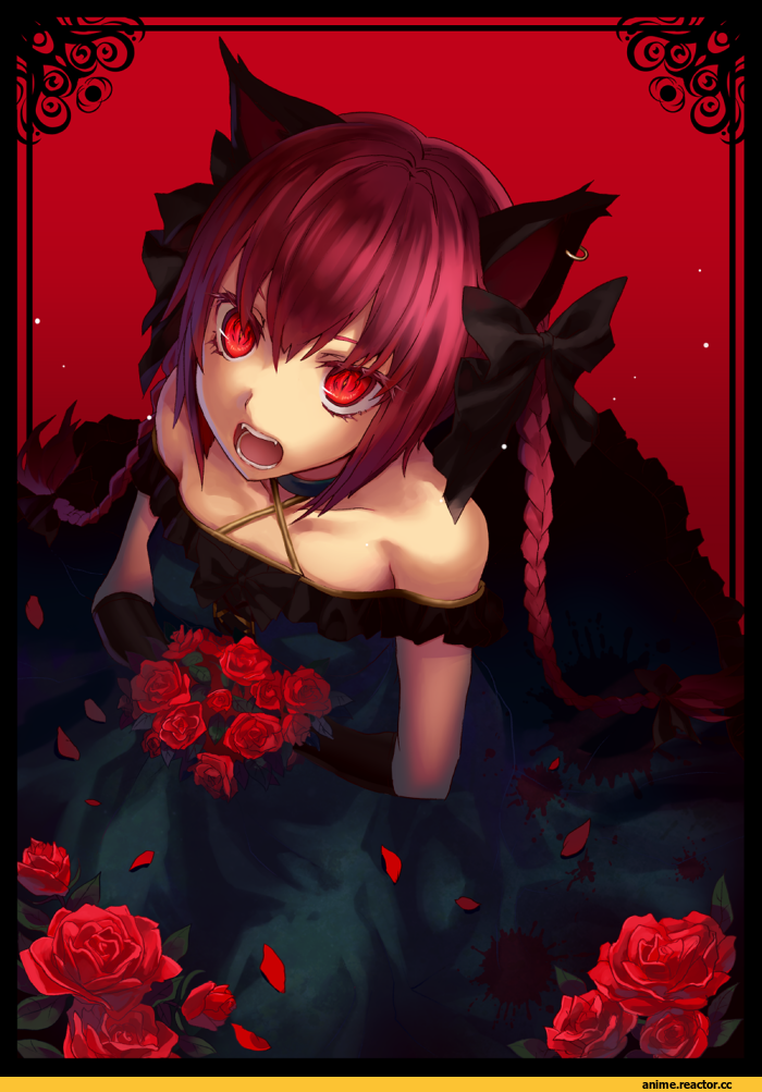 Kaenbyou Rin, Touhou Project, Animal Ears, Nekomata, Anime