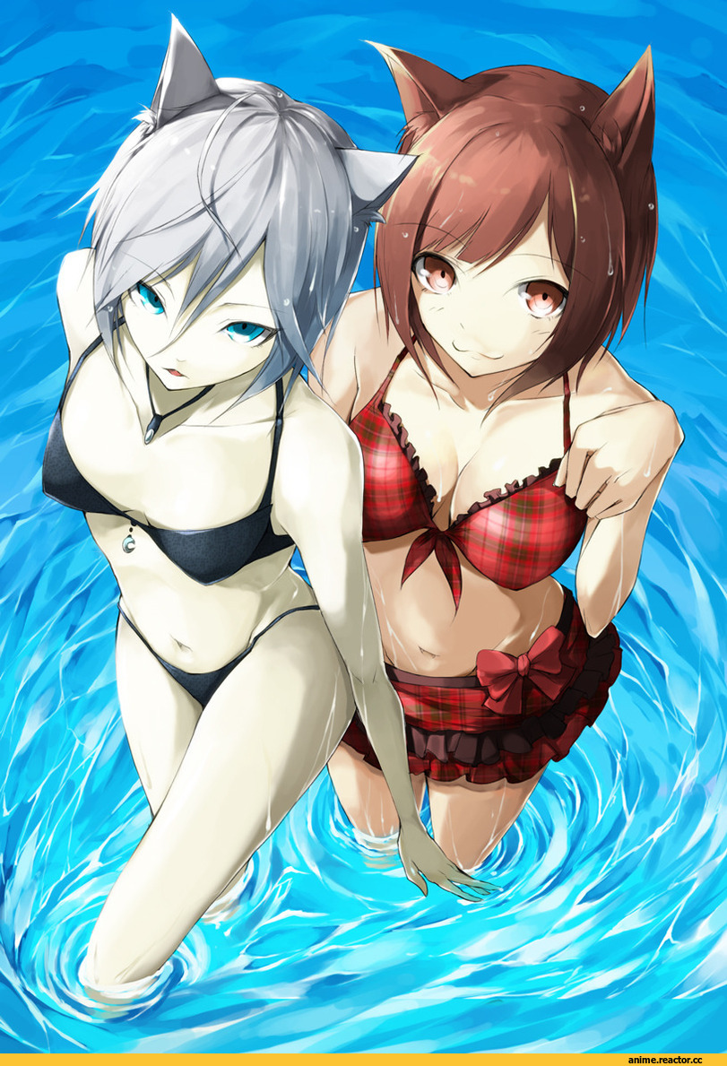 idolmaster cinderella girls, Maekawa Miku, Неко, Animal Ears, Anastasia (Idolmaster), Anime