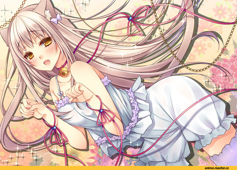 nya, Неко, Animal Ears, Anime