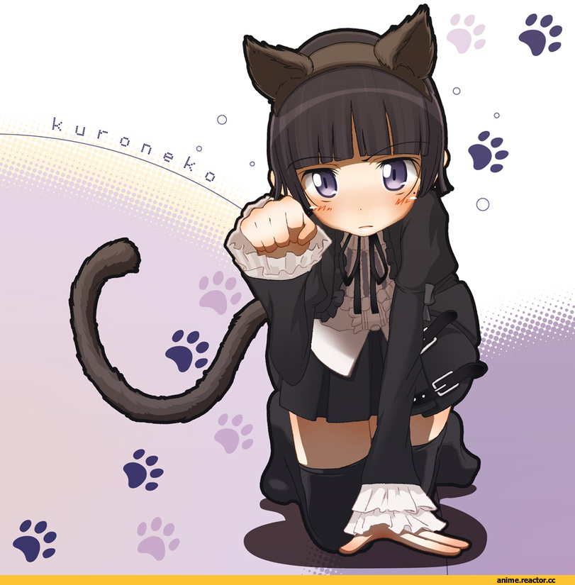 Ore no Imouto ga Konnani Kawaii Wake ga Nai, Gokou Ruri, Неко, Animal Ears, Anime
