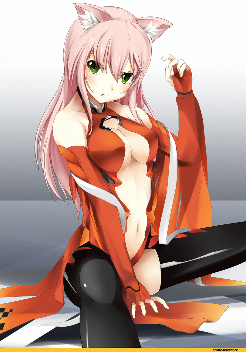 Guilty Crown, Yuzuriha Inori, kureha (tomo-yuki), Неко, Animal Ears, Anime