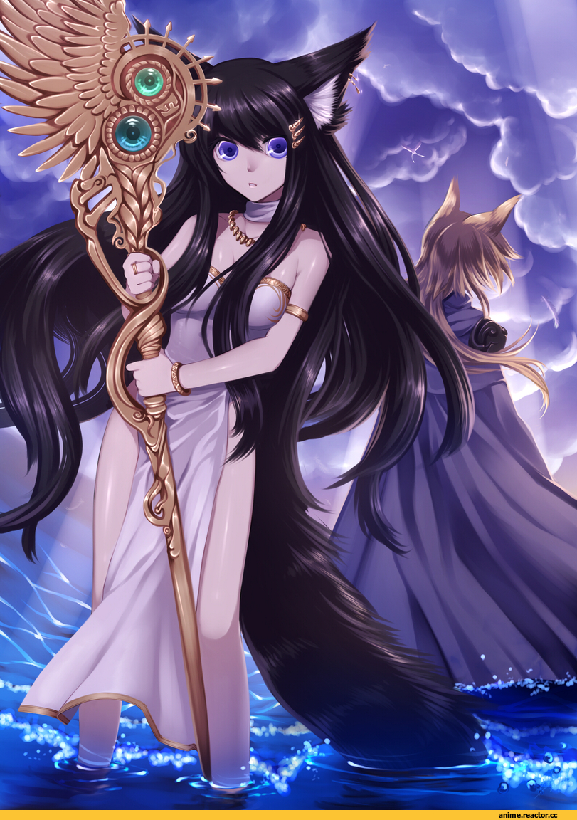 Anime Original, Konshin, Неко, Animal Ears, Anime Art, Anime