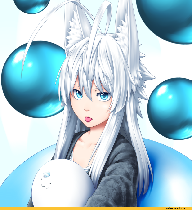 Mitsuha, подборка, в комментах ещё, Kitsune, Animal Ears, Anime Подборка, Anime