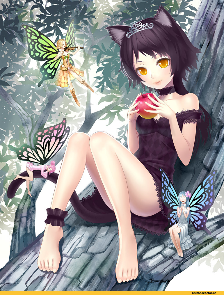 Anime Original, k+, Неко, Animal Ears, Anime Art, Anime