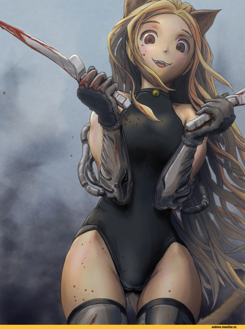 Anime Original, Pandarou, Неко, Опасные Няшки, Animal Ears, Anime Няши, Anime Art, Anime