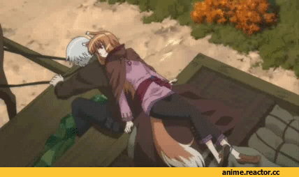 Horo, Spice and Wolf, гифки, Anime Гифки, Kemonomimi, Lawrence, Animal Ears, Inumimi, Anime