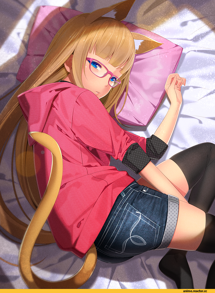 Anime Original, Неко, Animal Ears, Anime