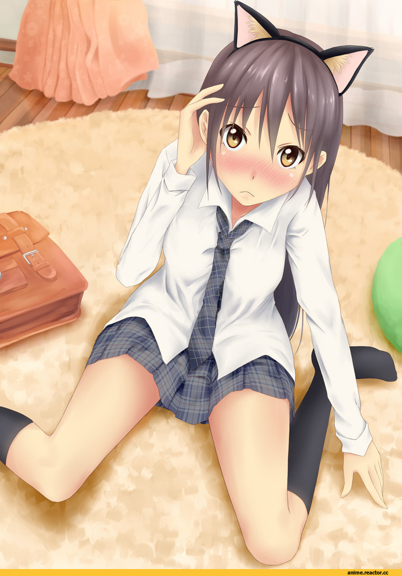 Anime Original, Неко, Animal Ears, Anime