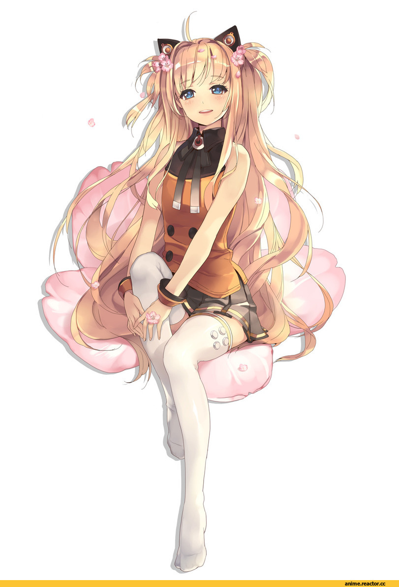 Неко, Vocaloid, SeeU, Animal Ears, Anime