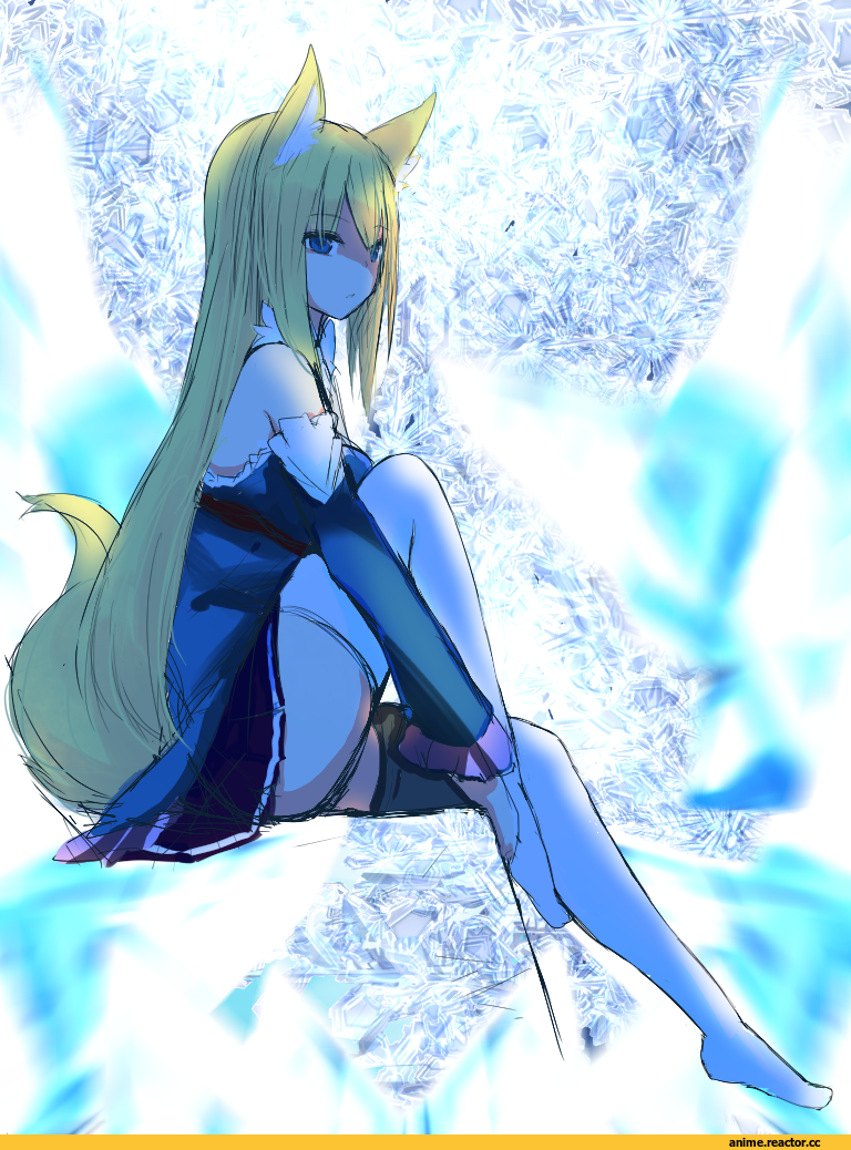 Anime Original, aoi, Неко, Animal Ears, Naomi (artist), Anime