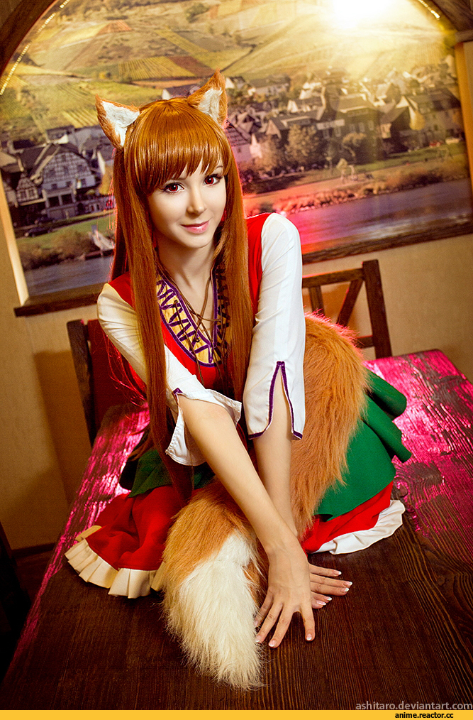 Spice and Wolf, Horo, косплей, продолжение в комментах, Anime Cosplay, Animal Ears, Inumimi, Anime