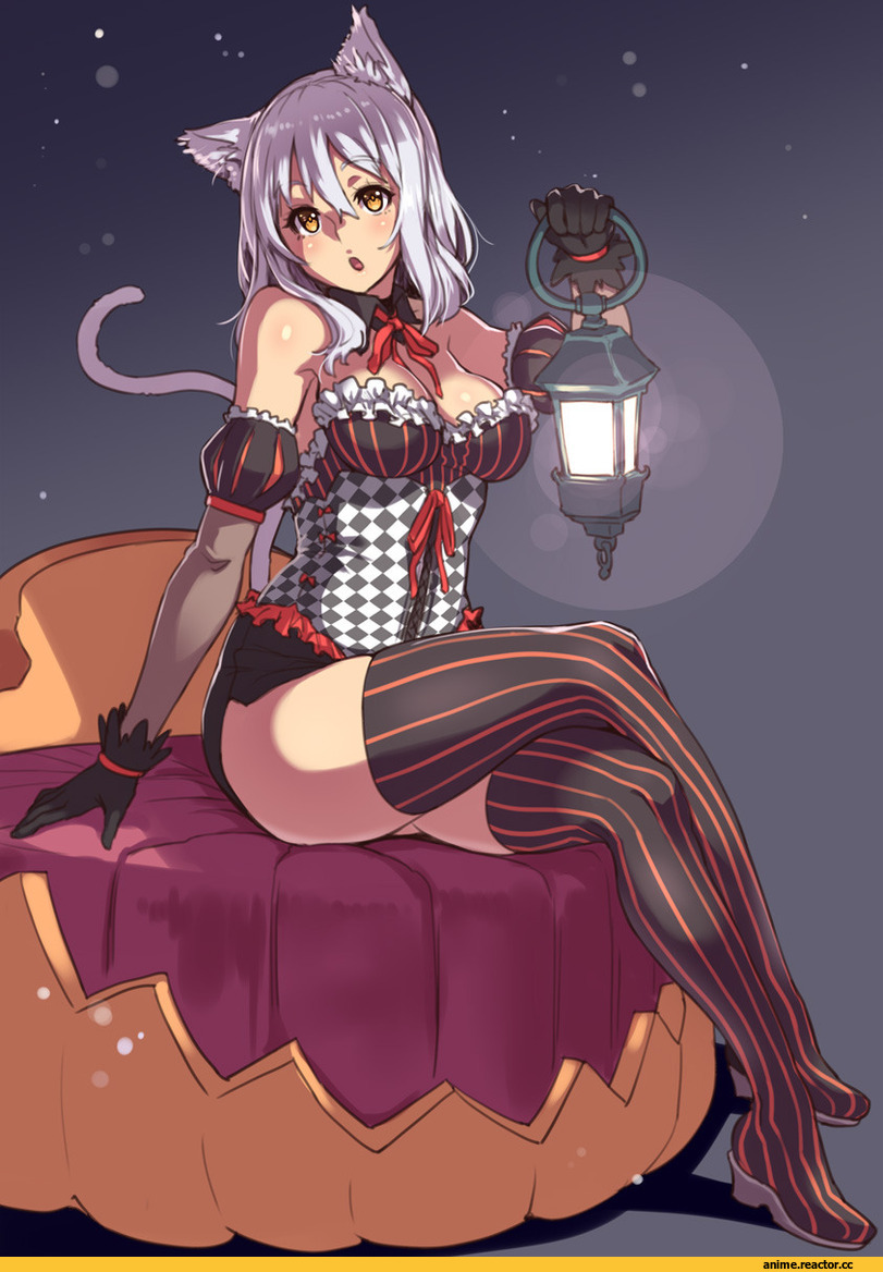 Anime Original, Houtengeki, neko, Animal Ears, Anime