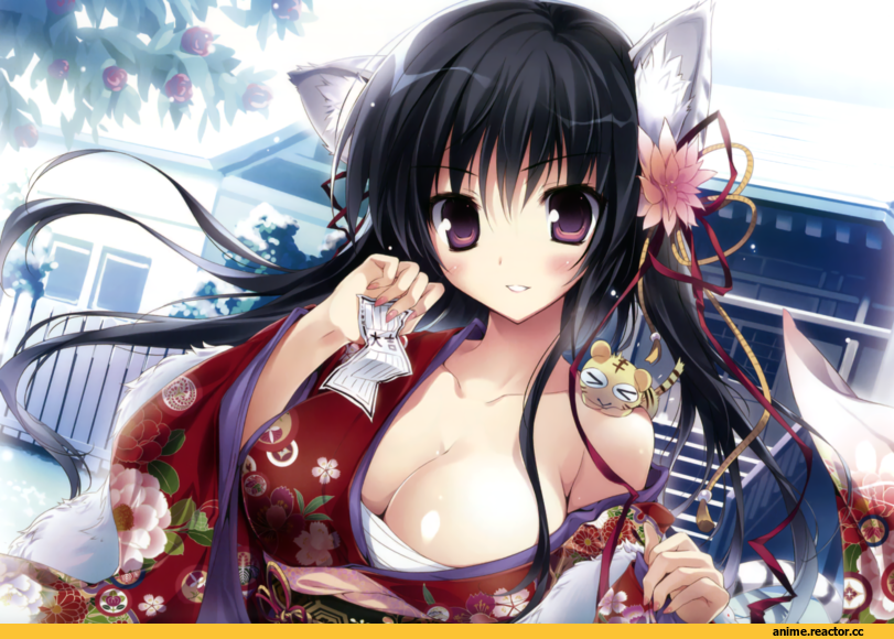 toranoana, Karory, Неко, Yukata, Animal Ears, Anime