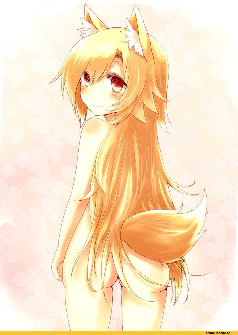 Kitsune, Неко, Animal Ears, Anime