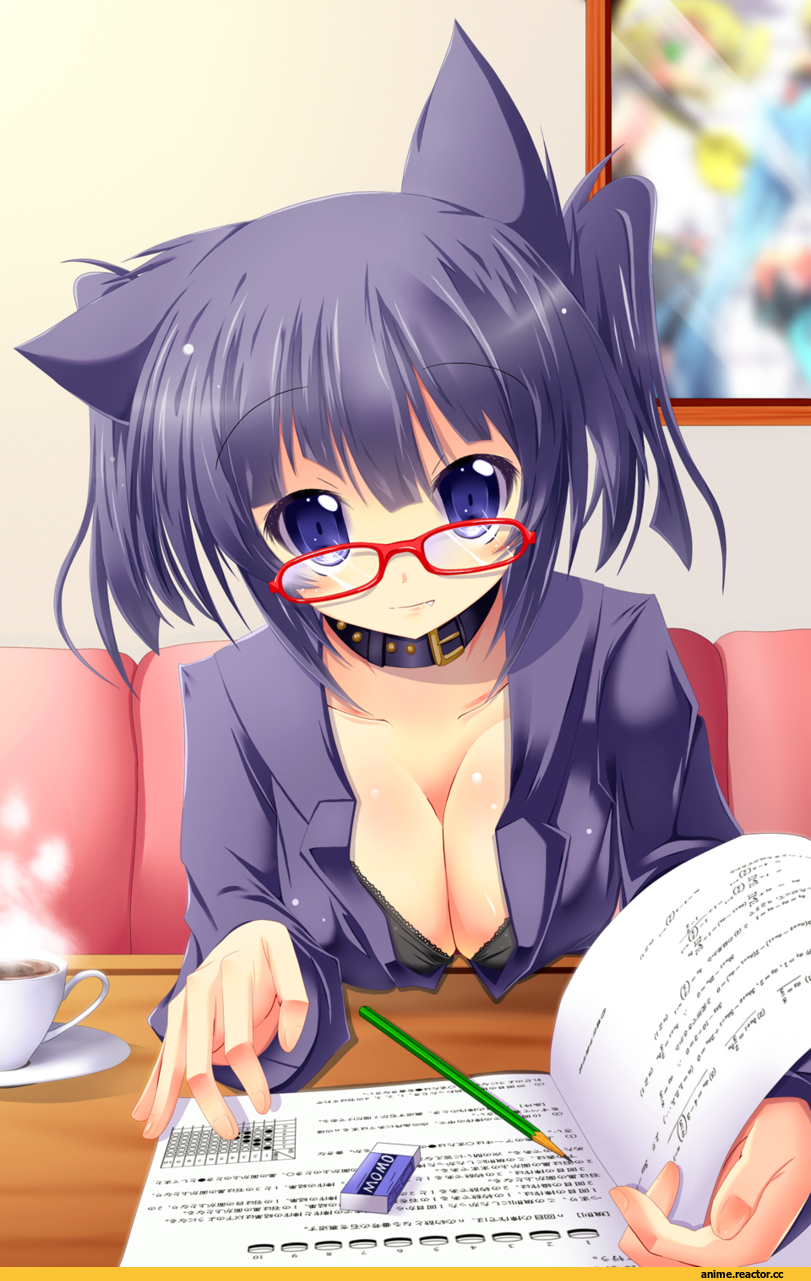 Anime Original, Неко, Animal Ears, Anime