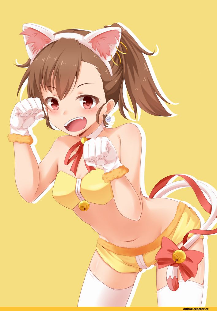 Futami Ami, Idolmaster, nekomimi, Animal Ears, Anime