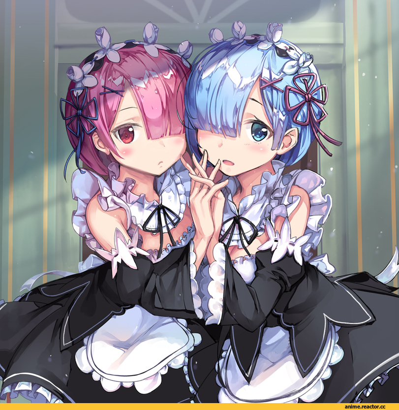 Rem (re zero), Re Zero Kara Hajimeru Isekai Seikatsu, Ram (Re Zero), newey, Anime
