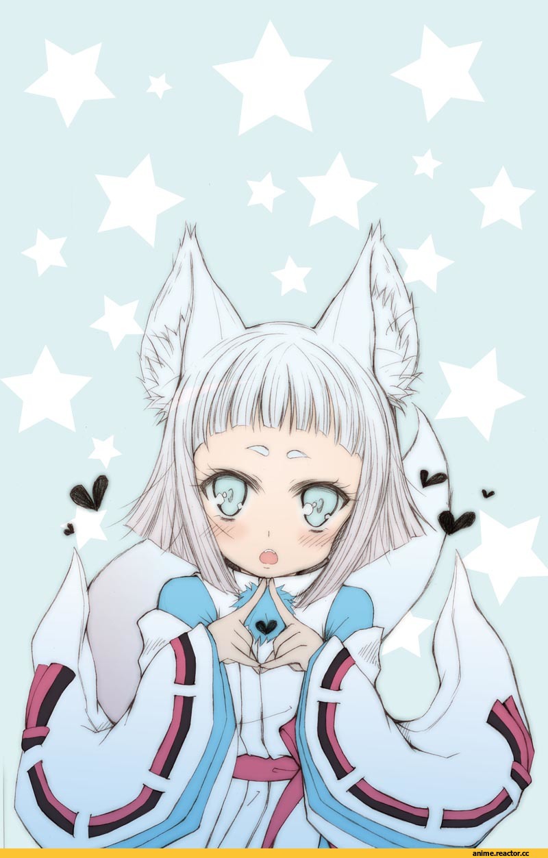 Tokyo Ravens, kon, Kitsune, Animal Ears, Anime