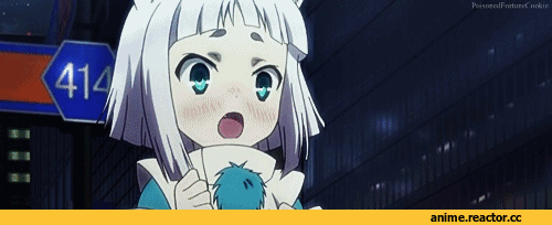 Tokyo Ravens, kon, Anime Гифки, Сикигами, шикигами, Kitsune, Animal Ears, Anime