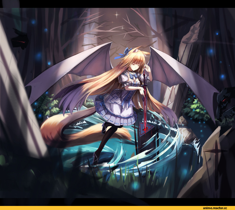 Anime Original, Animal Ears, Kitsune, Anime