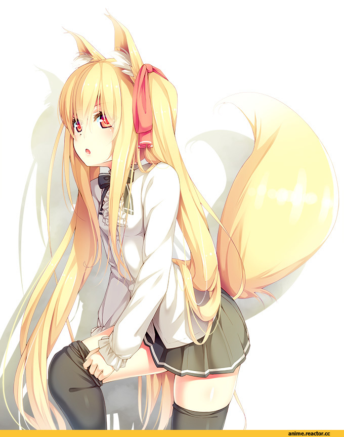 Anime Original, Kitsune, Animal Ears, Anime