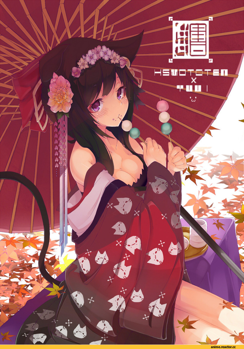 Anime Original, Неко, Animal Ears, Anime