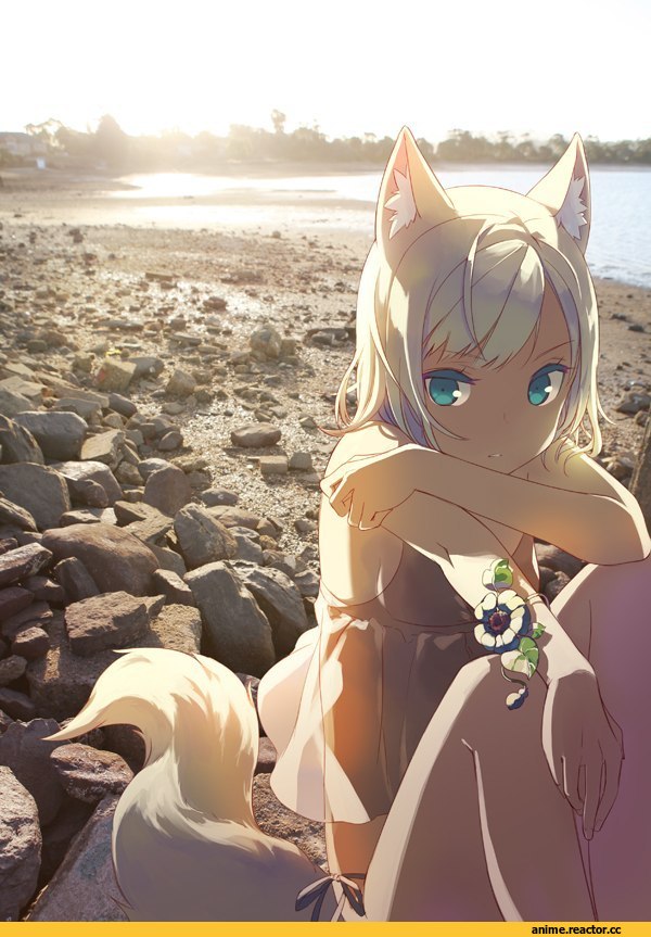 фотошоп, под катом еще одна, Animal Ears, Kitsune, Anime