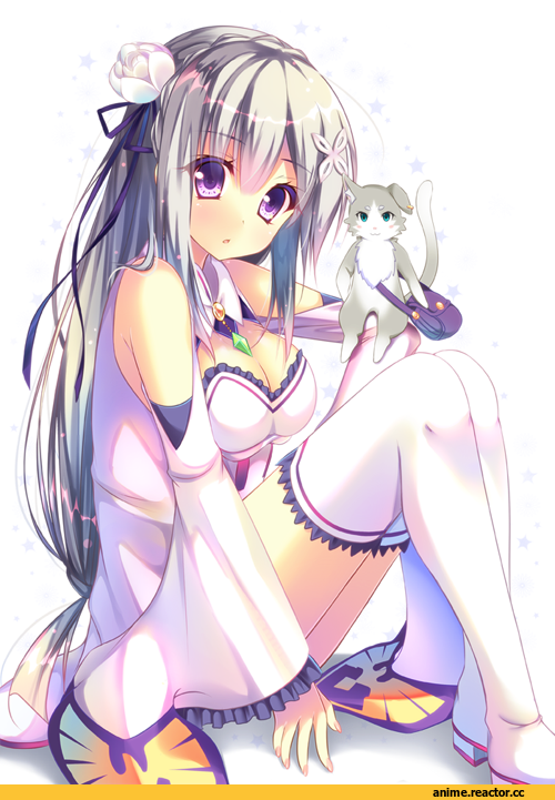 Re Zero Kara Hajimeru Isekai Seikatsu, Emilia (re zero), Anime