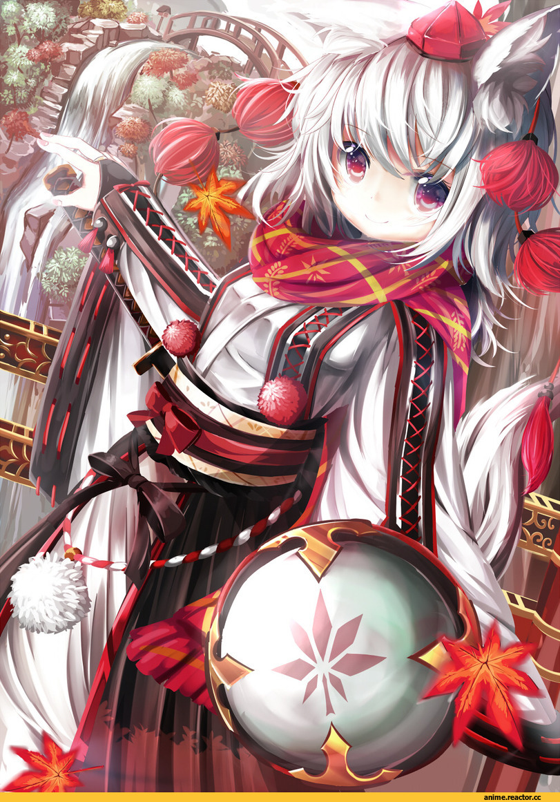 Inubashiri Momiji, Touhou Project, Игры, Опасные Няшки, Yukata, Animal Ears, Inumimi, Anime Няши, Anime