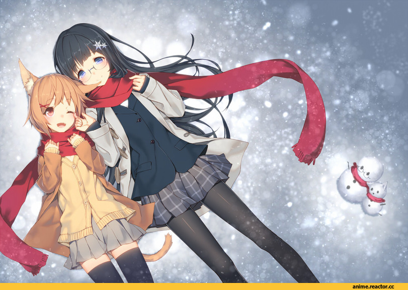 Неко, Anime Original, izumi sai, Animal Ears, Anime