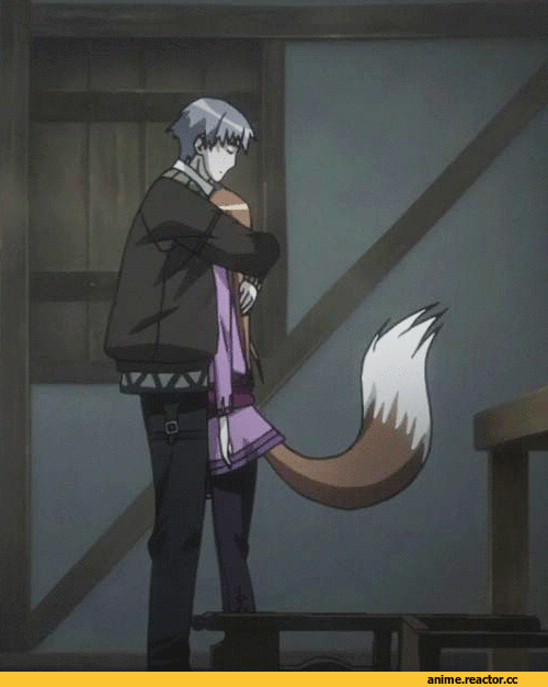 Spice and Wolf, Anime Гифки, Horo, Lawrence, Kemonomimi, Animal Ears, Inumimi, Anime