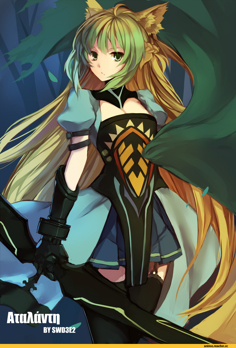 Swd3e2, neko, Animal Ears, Anime Art, Anime