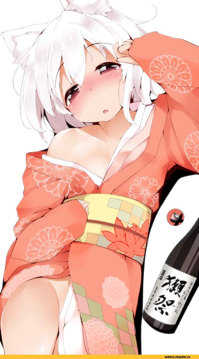 Anime Original, neko, Yukata, Animal Ears, Anime