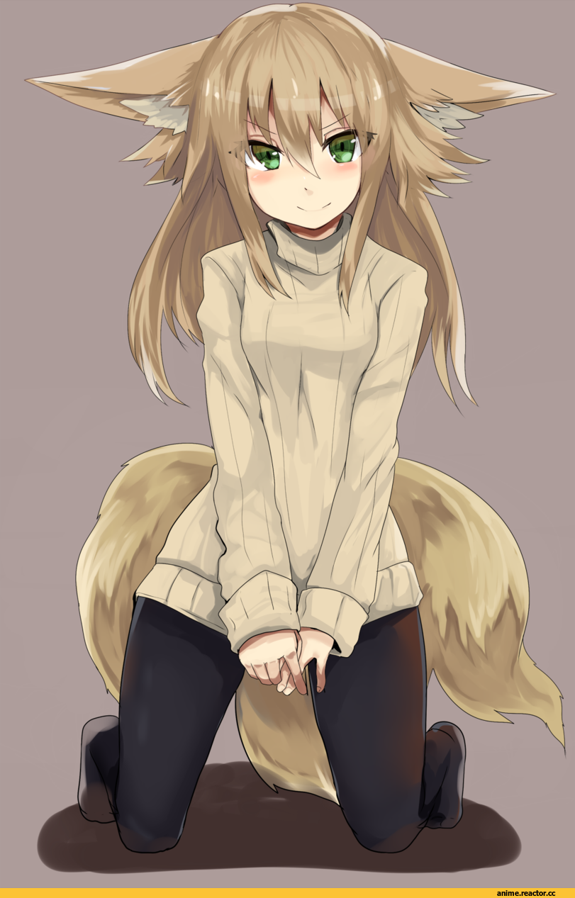 Anime Original, Kitsune, Animal Ears, Anime