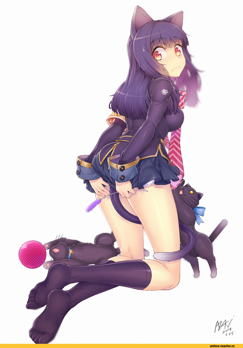 Неко, ayaki, Anime Original, Animal Ears, Anime