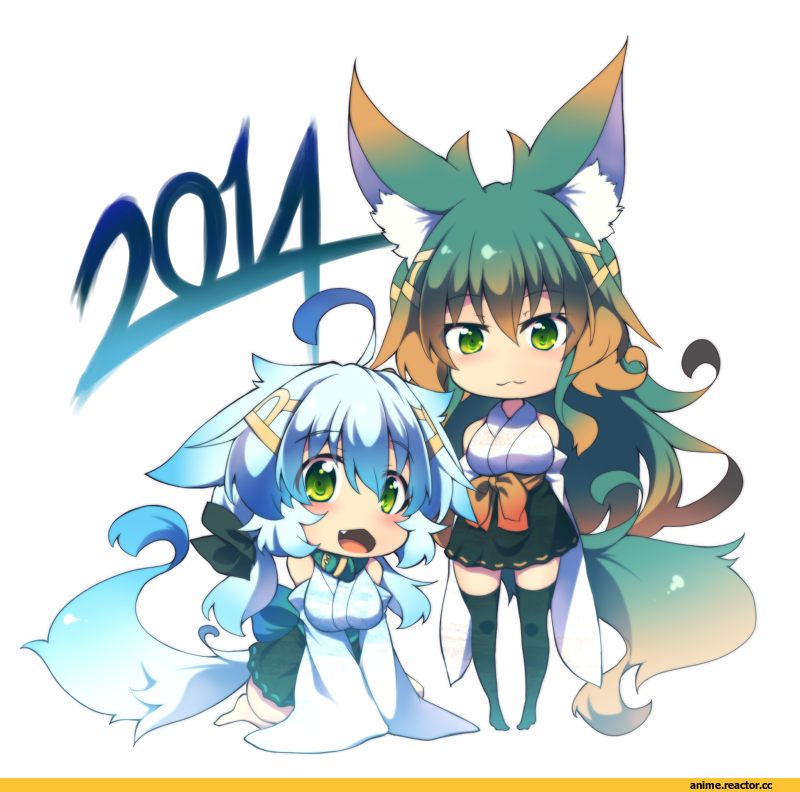 Anime Original, Kitsune, Animal Ears, Anime