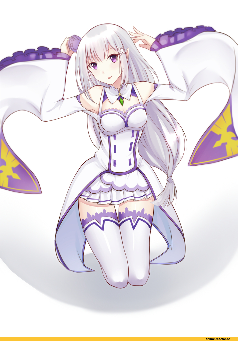 Re Zero Kara Hajimeru Isekai Seikatsu, Emilia (re zero), Anime