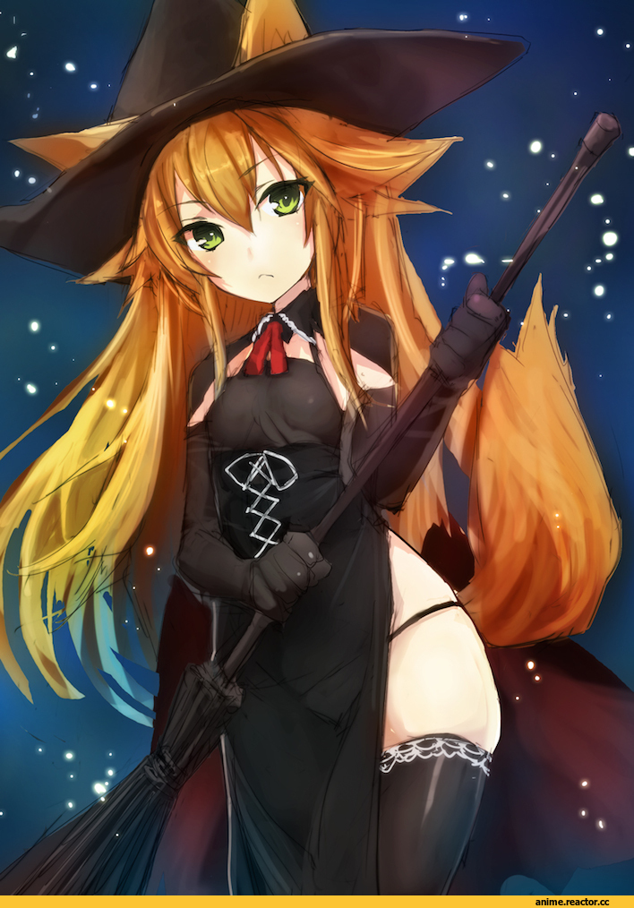 Anime Original, Kitsune, Неко, Animal Ears, Anime