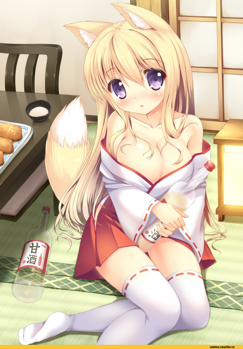 Anime Original, Taiki Ken, Kitsune, Animal Ears, Anime