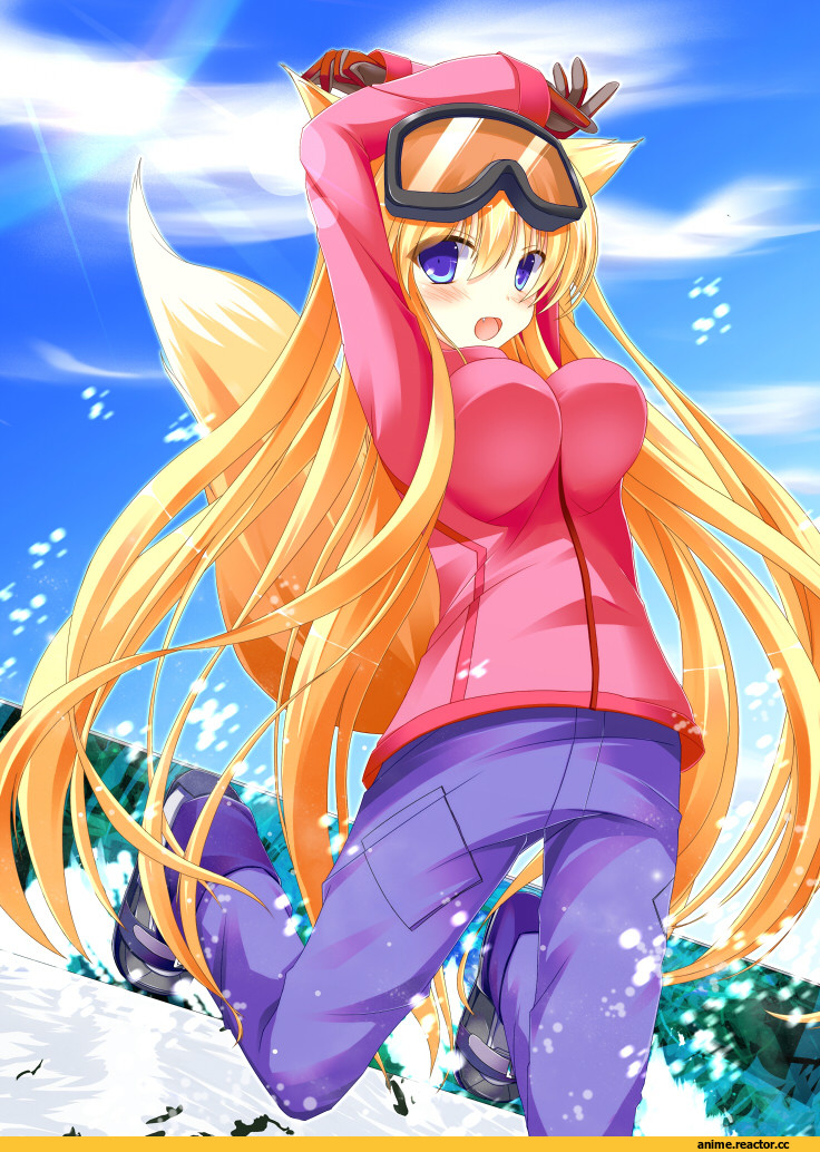 Anime Original, Kitsune, Animal Ears, Anime