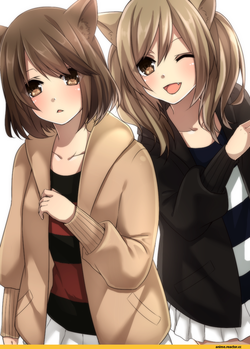 Неко, yamasuta, Anime Original, Animal Ears, Anime
