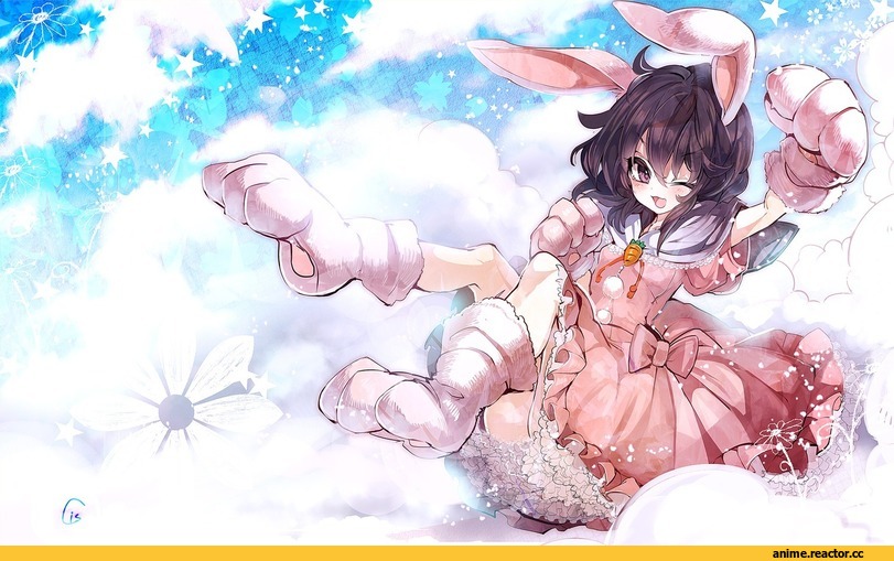 Usagimimi, Animal Ears, touhou, Tewi Inaba, Anime