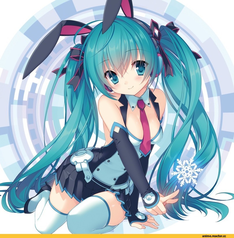 Usagimimi, Animal Ears, Hatsune Miku, Vocaloid, Anime