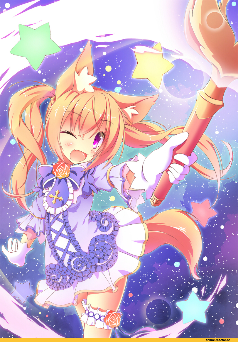 Tera Online, Игры, elin, Animal Ears, Kitsune, Anime