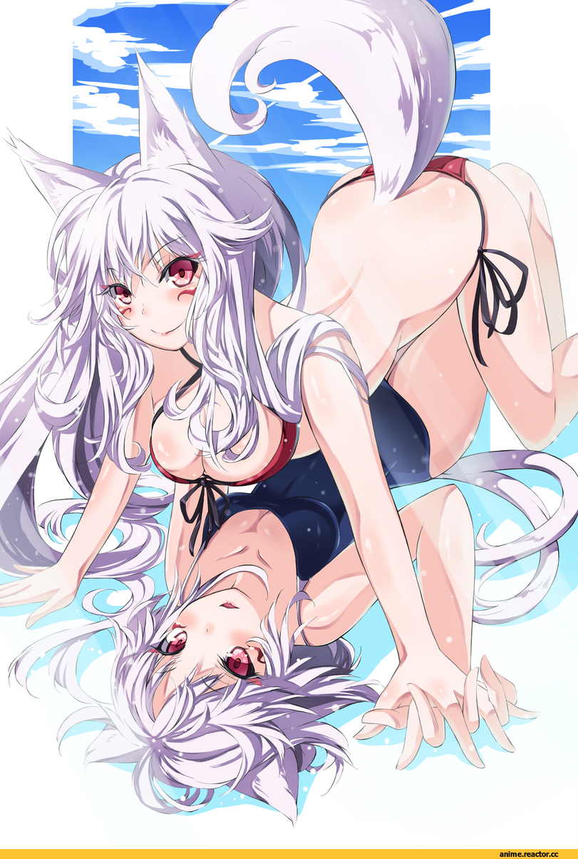 девушки с ушками, Inumimi, Неко, Anime