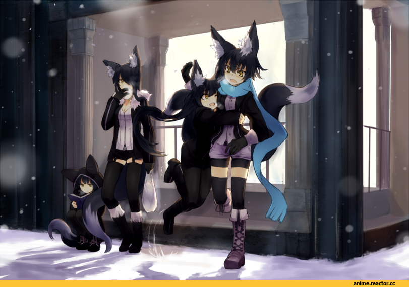 Shirogane Usagi, Kitsune, Animal Ears, Anime