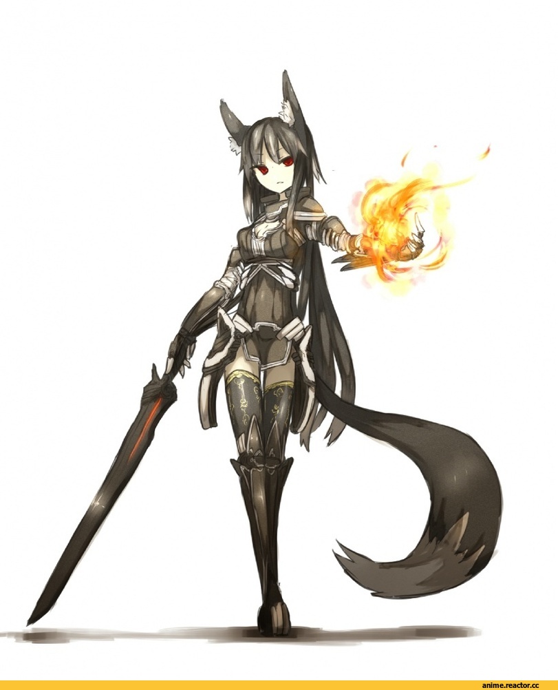 Kitsune, Animal Ears, Shirogane Usagi, Anime