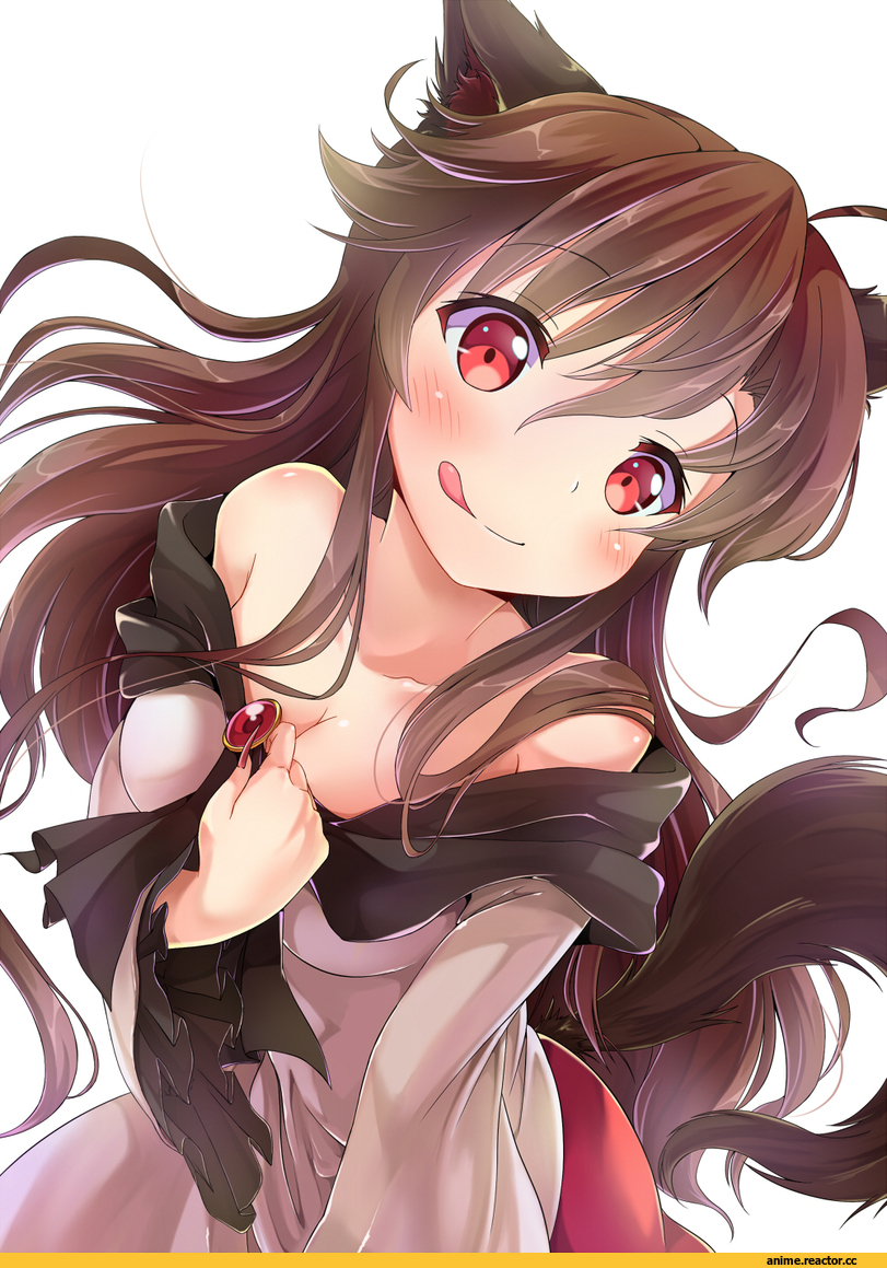 Imaizumi Kagerou, Touhou Project, kakao rantan, Animal Ears, Inumimi, Anime