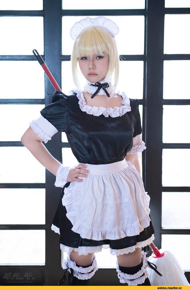 Anime Cosplay, #Cosplay, разное, Saber (Fate), Fate (series), горничная, Anime