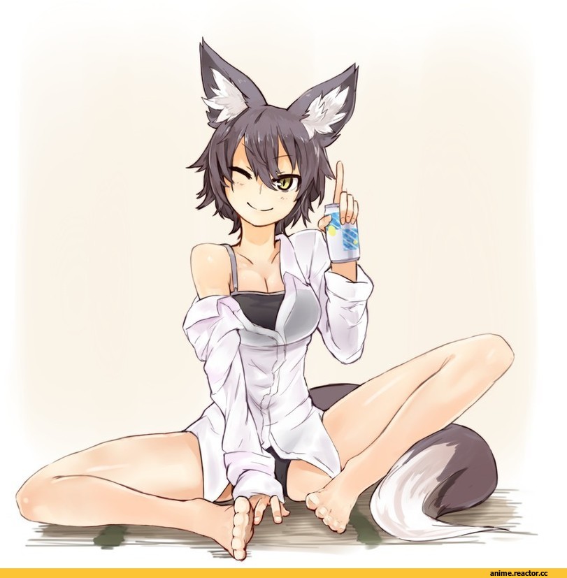 Shirogane Usagi, Animal Ears, Kitsune, nanashi, Anime Original, Anime